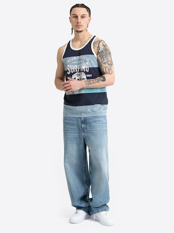 Ocean Pacific T-shirt 'Torrent' i blå
