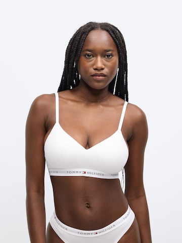 Bustieră Sutien de la Tommy Hilfiger Underwear pe alb