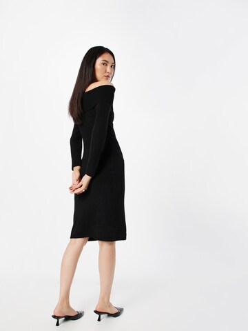 ABOUT YOU Knit dress 'Marlena' in Black