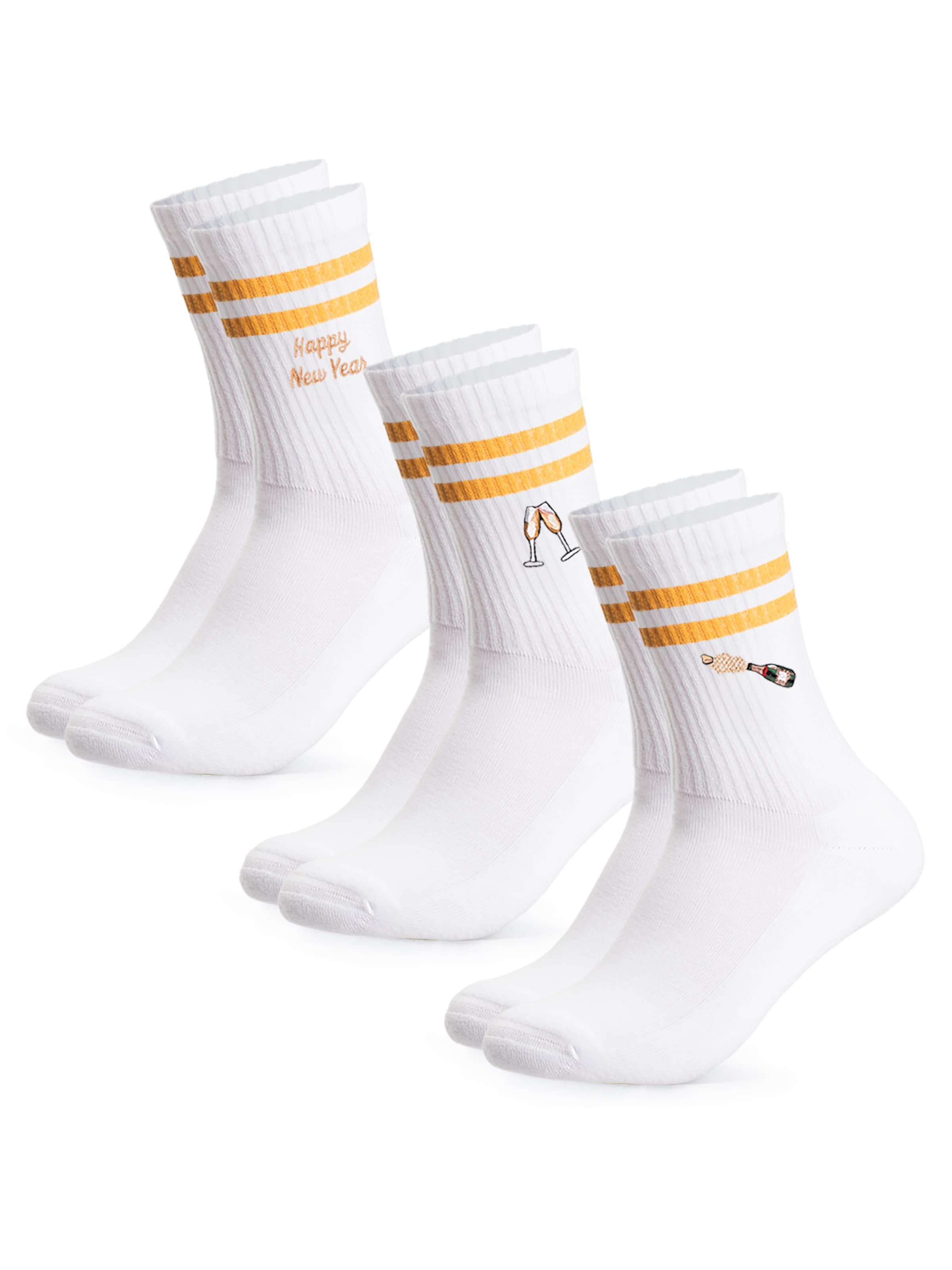 Calzino sportivo 'Rio' di Occulto in bianco: frontale