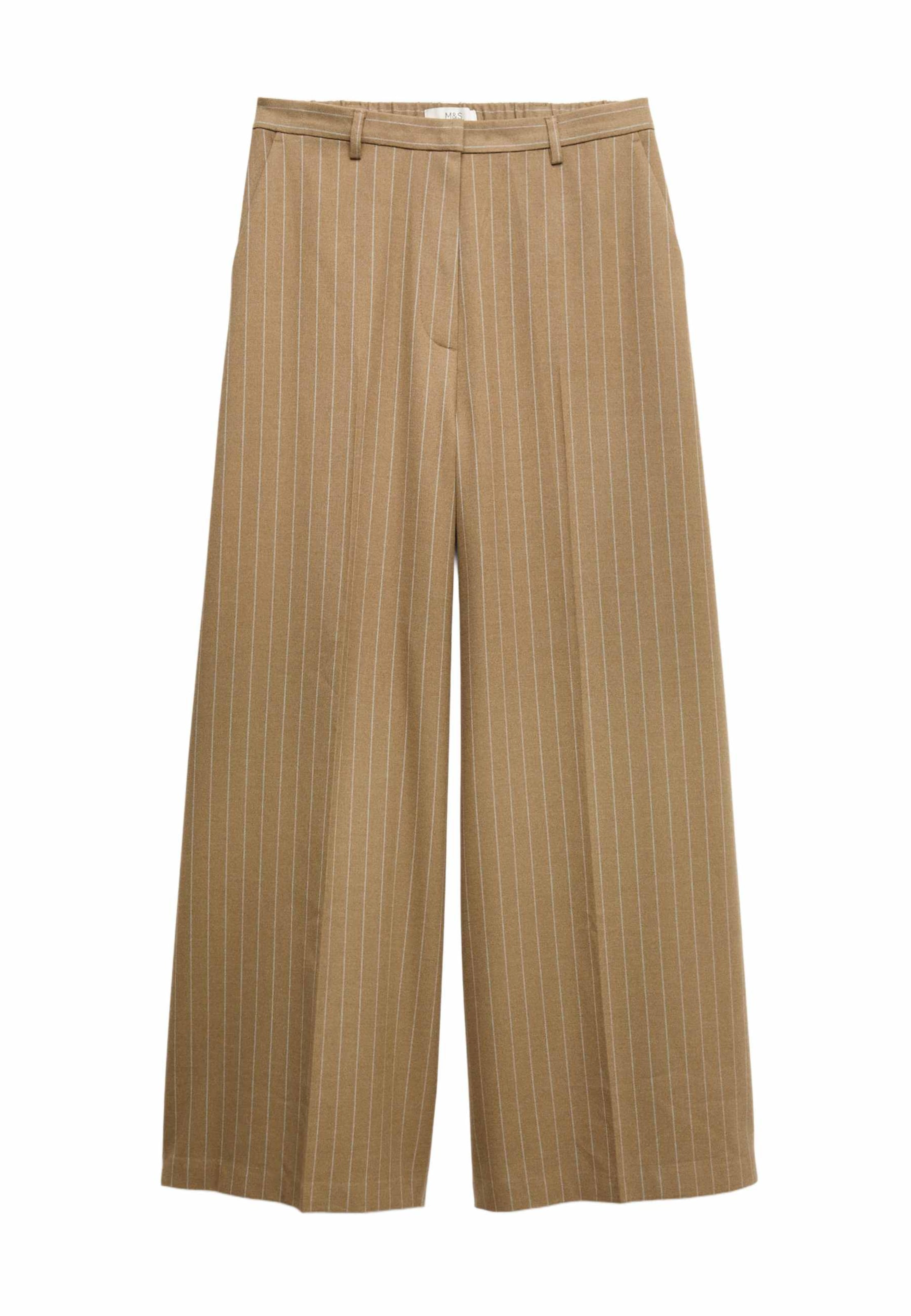 Marks & Spencer Pantalon in Beige: voorkant
