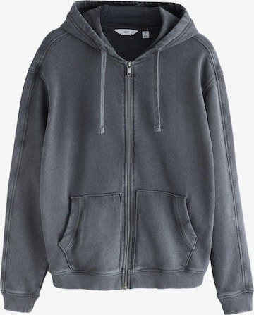 Next Sweatjacke in Grau: Vorderseite