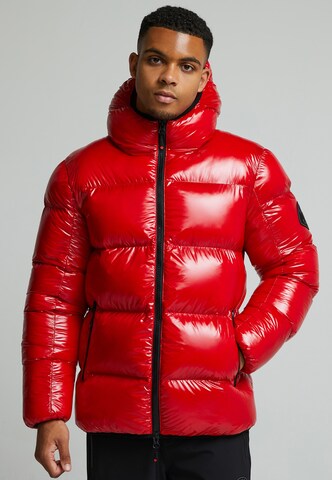 Zavetti Canada Jacke 'Palzino' in Rot: Vorderseite