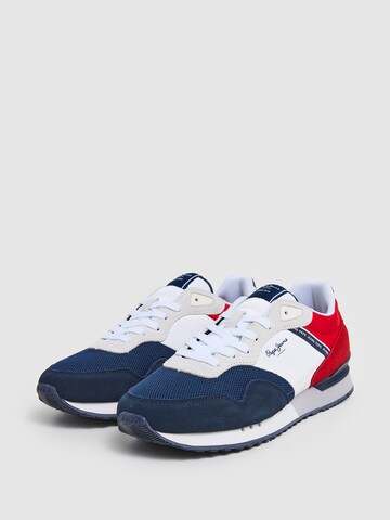 Baskets basses 'London Urban' Pepe Jeans en bleu