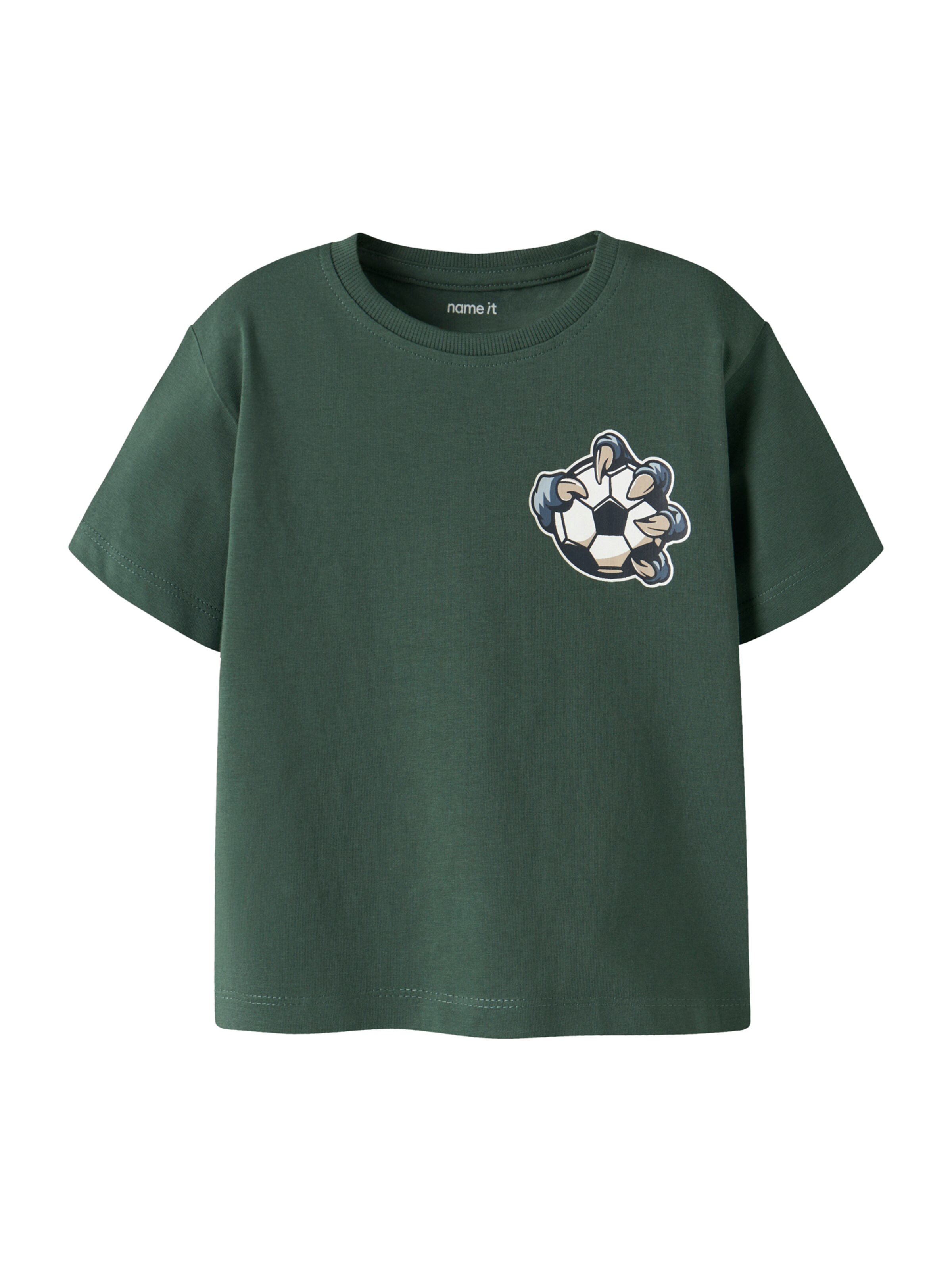 NAME IT Póló 'NMMVAGNO' - zöld: elől