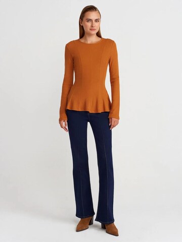 T-shirt Dilvin en marron