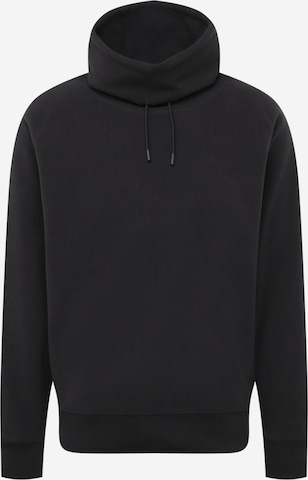BOSS Orange Sweater 'Wefleece' in Black: front