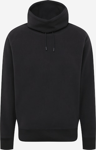 BOSS Orange Sweatshirt 'Wefleece' in Schwarz: predná strana