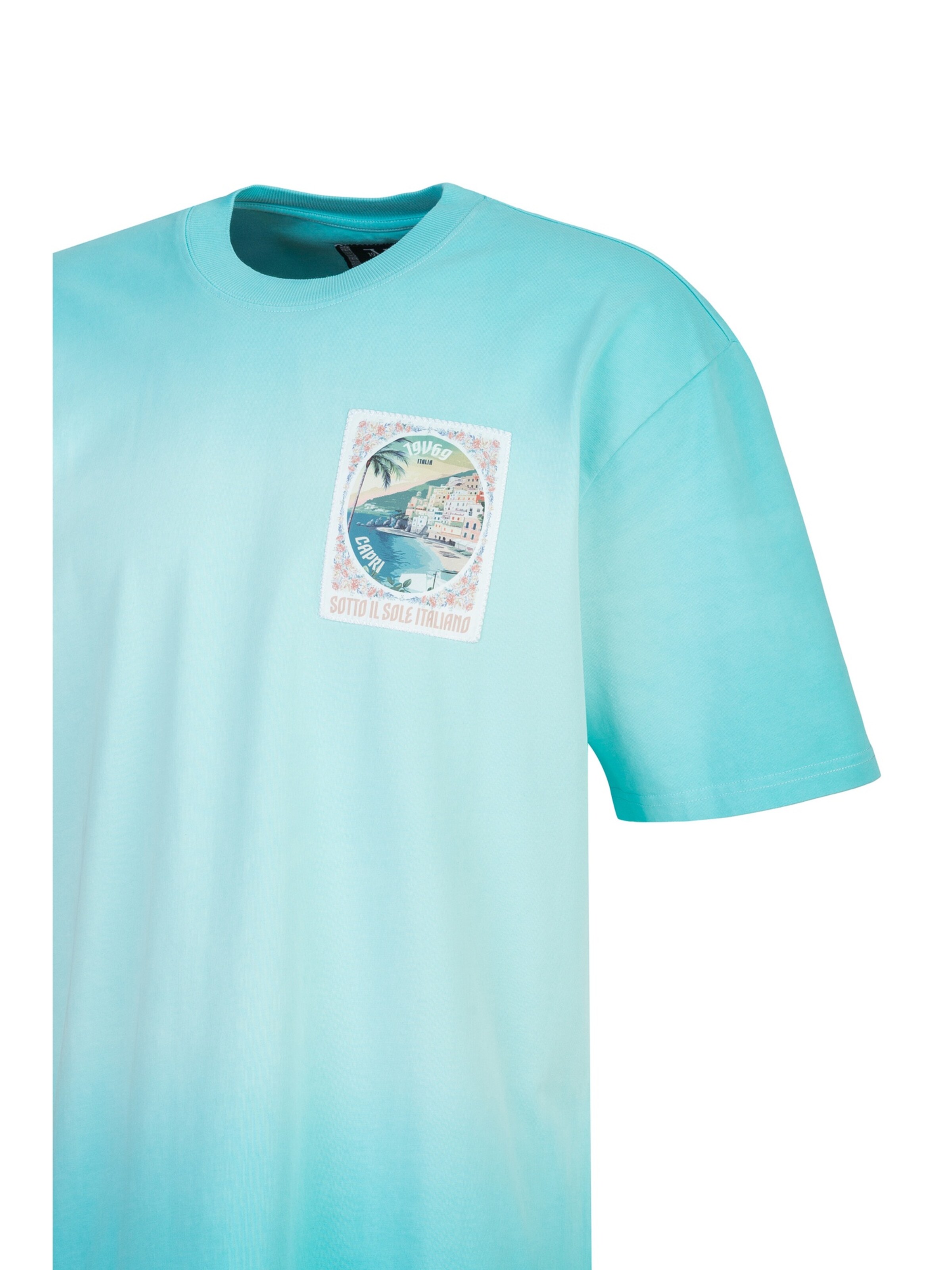 19V69 ITALIA Shirt 'Tamaro Dip' in Blue