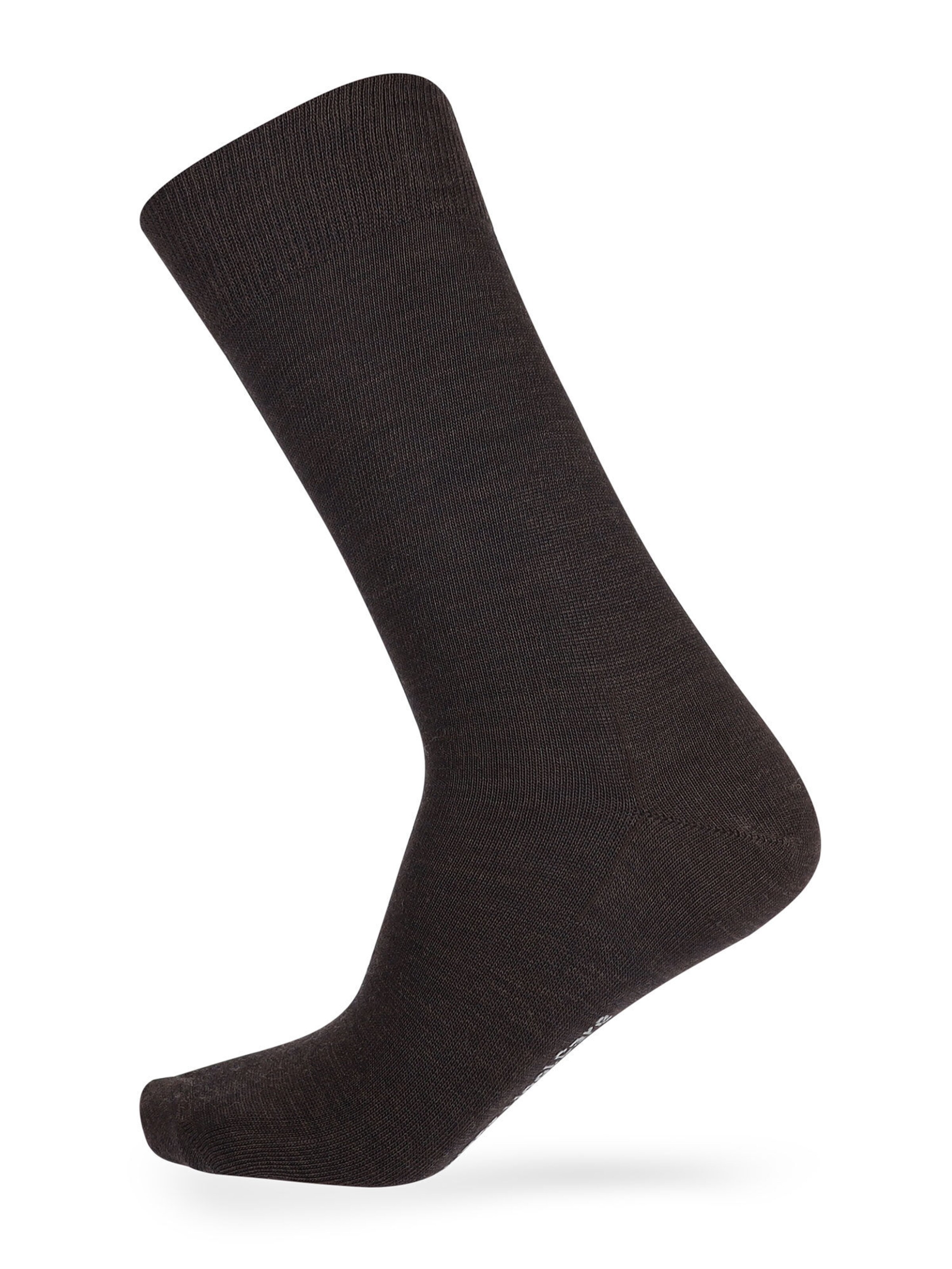 Chaussettes 'WOOL CARE' KUNERT en noir : devant