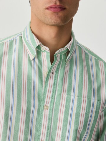 Next Regular Fit Hemd in Grün