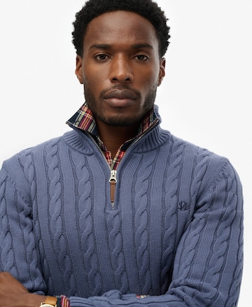 Superdry Trui in Blauw