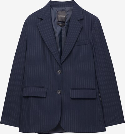 Pull&Bear Blazers in de kleur Navy / Wit, Productweergave