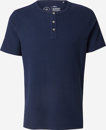 s.Oliver Shirt in Blue: front