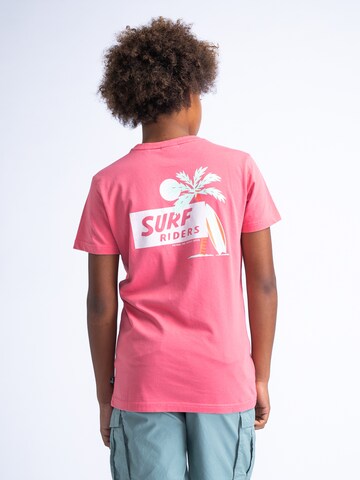 Petrol Industries T-Shirt 'Wavecharm' in Pink: Vorderseite