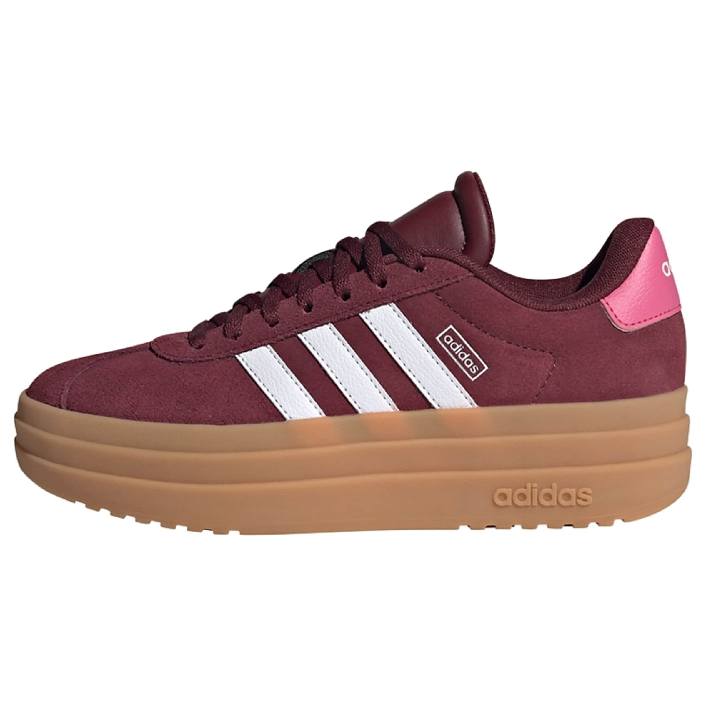 ADIDAS SPORTSWEAR Platform trainers 'VL Court Bold' in Red: front