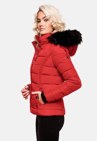 NAVAHOO Winter Jacket 'Miamor' in Red