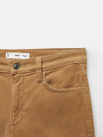 MANGO Boot cut Jeans 'SIENNAP' in Brown