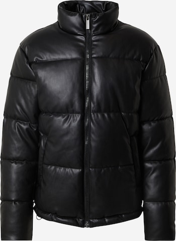 DAN FOX APPAREL Jacke 'Marlon' in Schwarz: predná strana