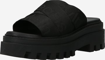 Calvin Klein Jeans Mules in Black: front