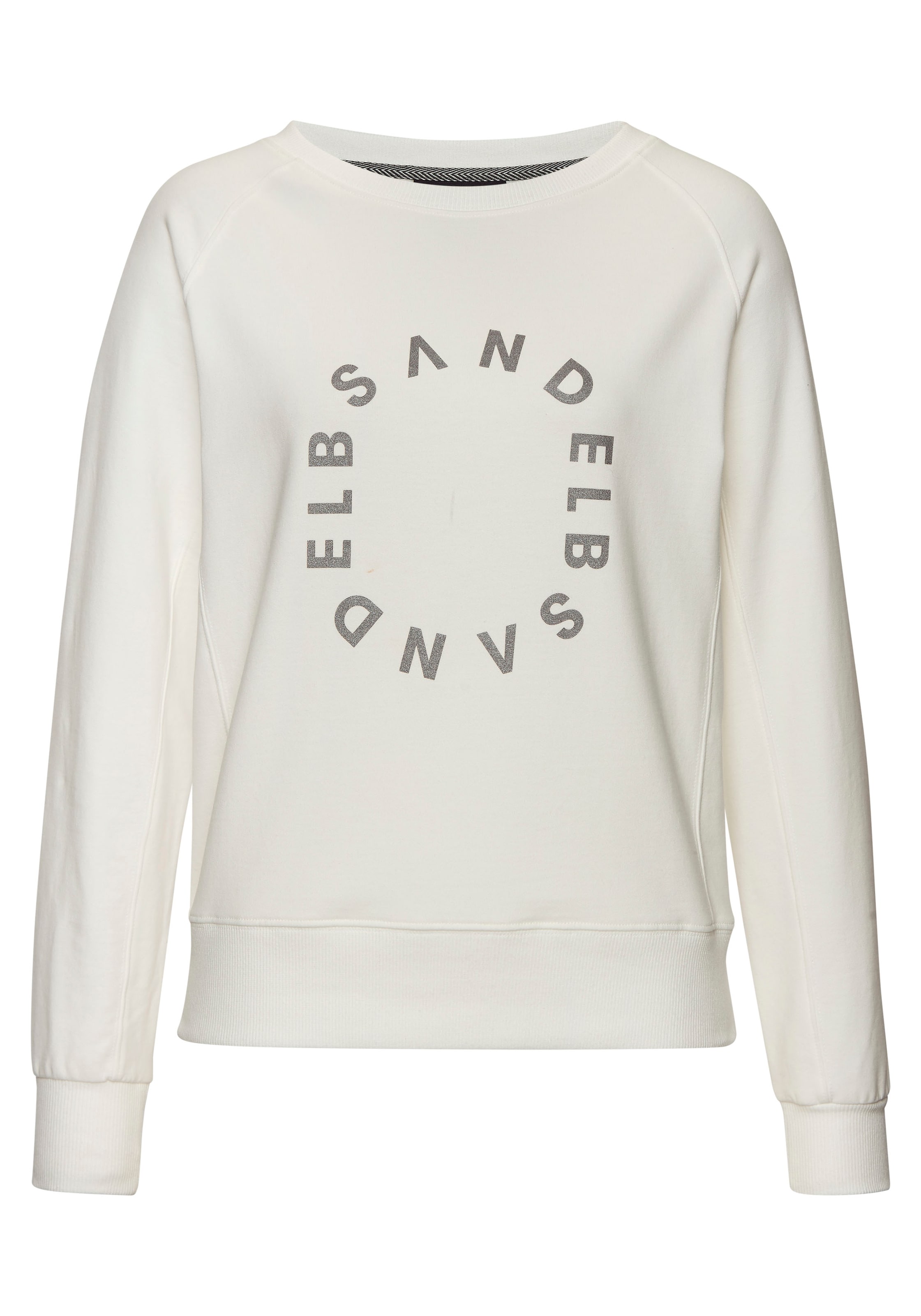 Elbsand Sweatshirt in Beige: front