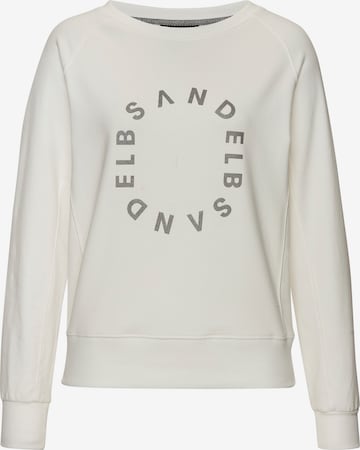 Elbsand Sweatshirt in Beige: front