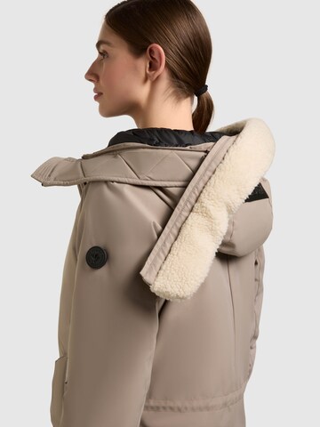 khujo Wintermantel 'Semie3' in Grijs