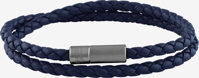 Tateossian London Armband 'Rigato Pop' in marine / silber, Produktansicht