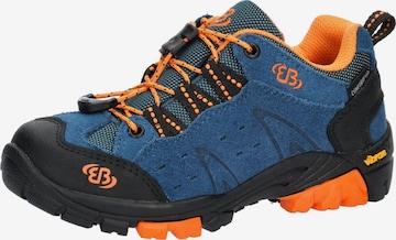 Brütting Halbschuh ' Mount Bona ' in Blau: Vorderseite