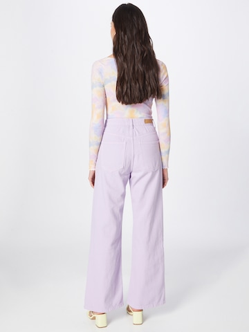 Cotton On - Pierna ancha Vaquero en lila