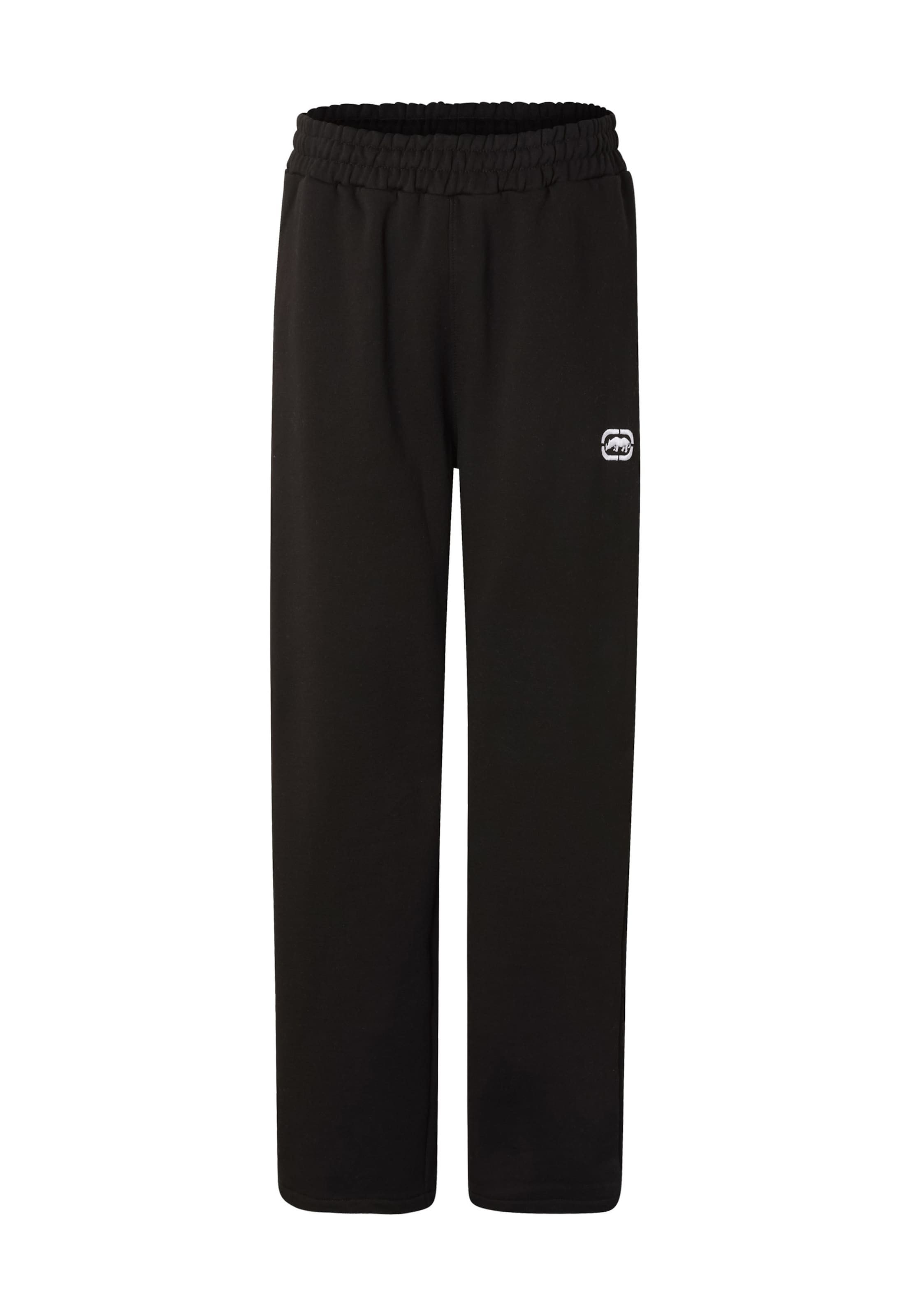 Ecko Unlimited - Loosefit Calças em preto: frente