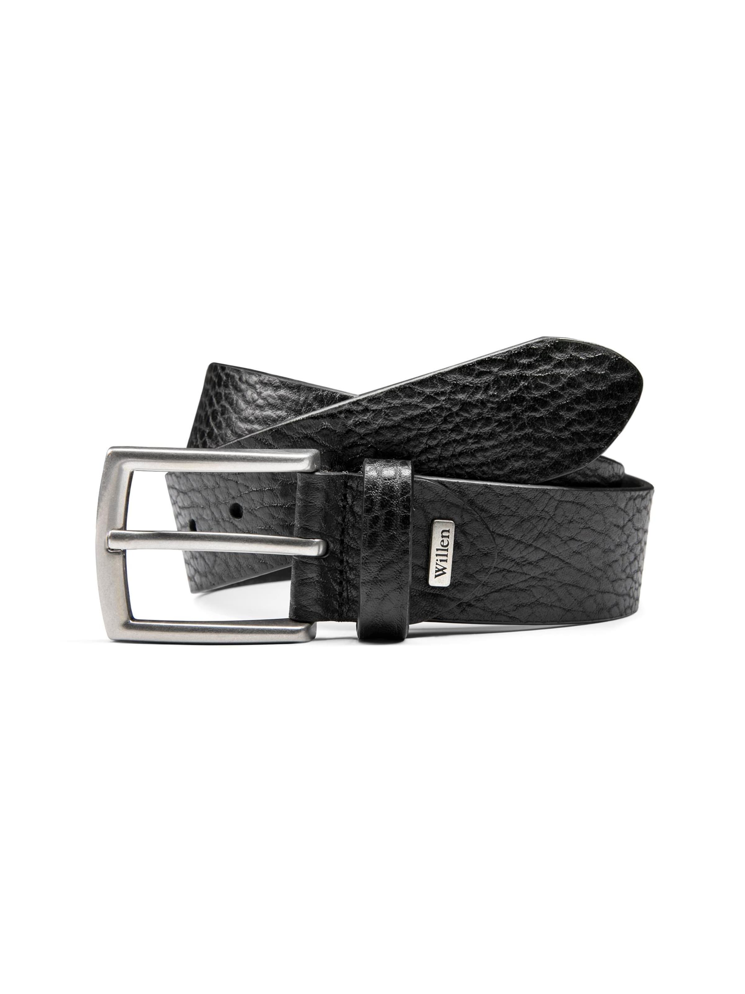 WILLEN Gürtel‌‌‌ in Schwarz: Vorderseite