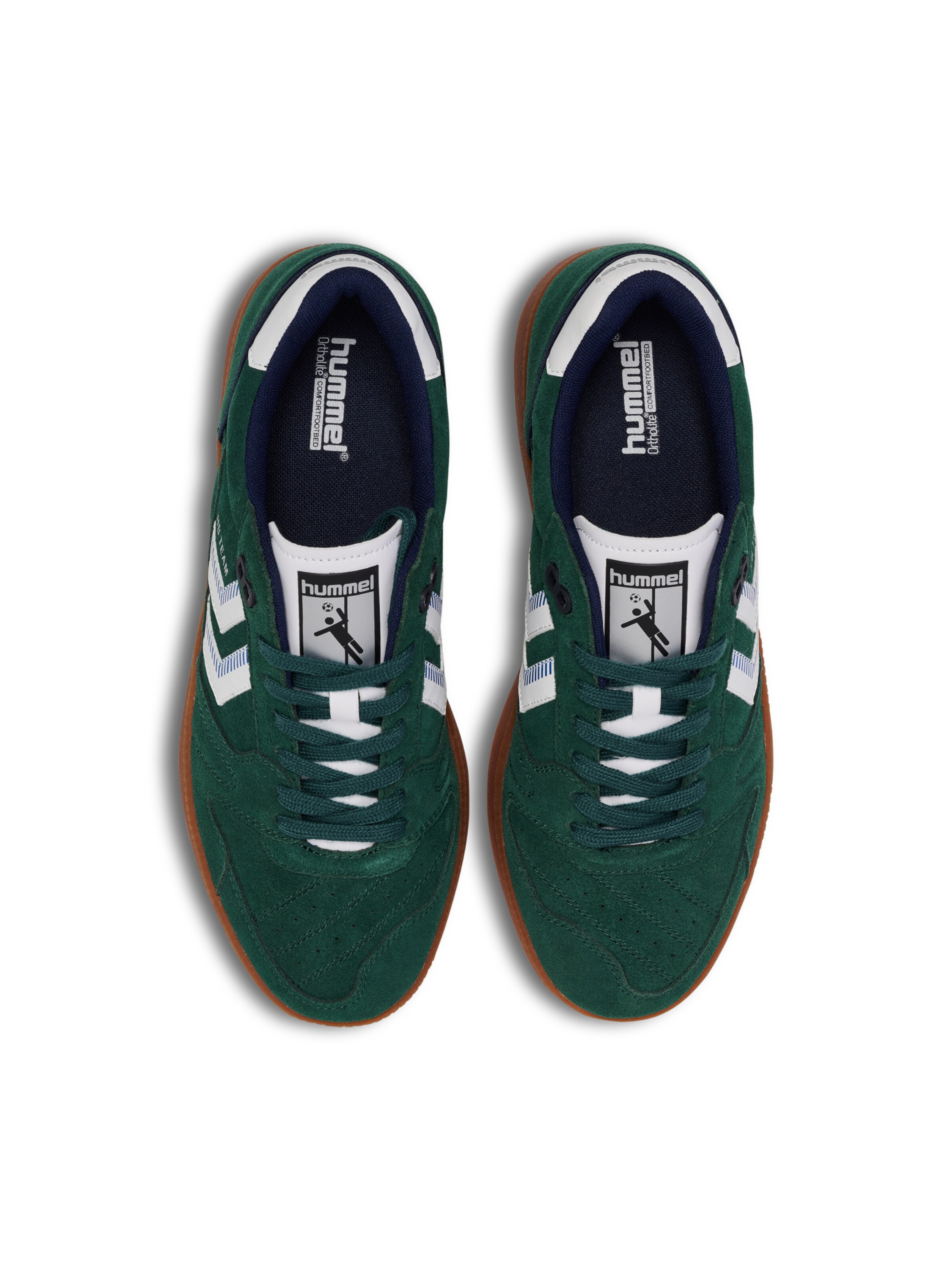 Hummel Athletic Shoes 'Team' in Green