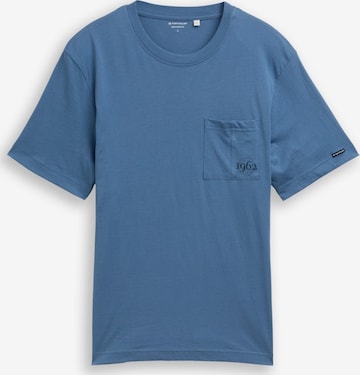 TOM TAILOR Shirt in Blue: front