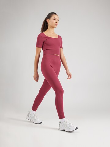 ONLY PLAY Skinny Workout Pants 'ONPJAIA' in Purple