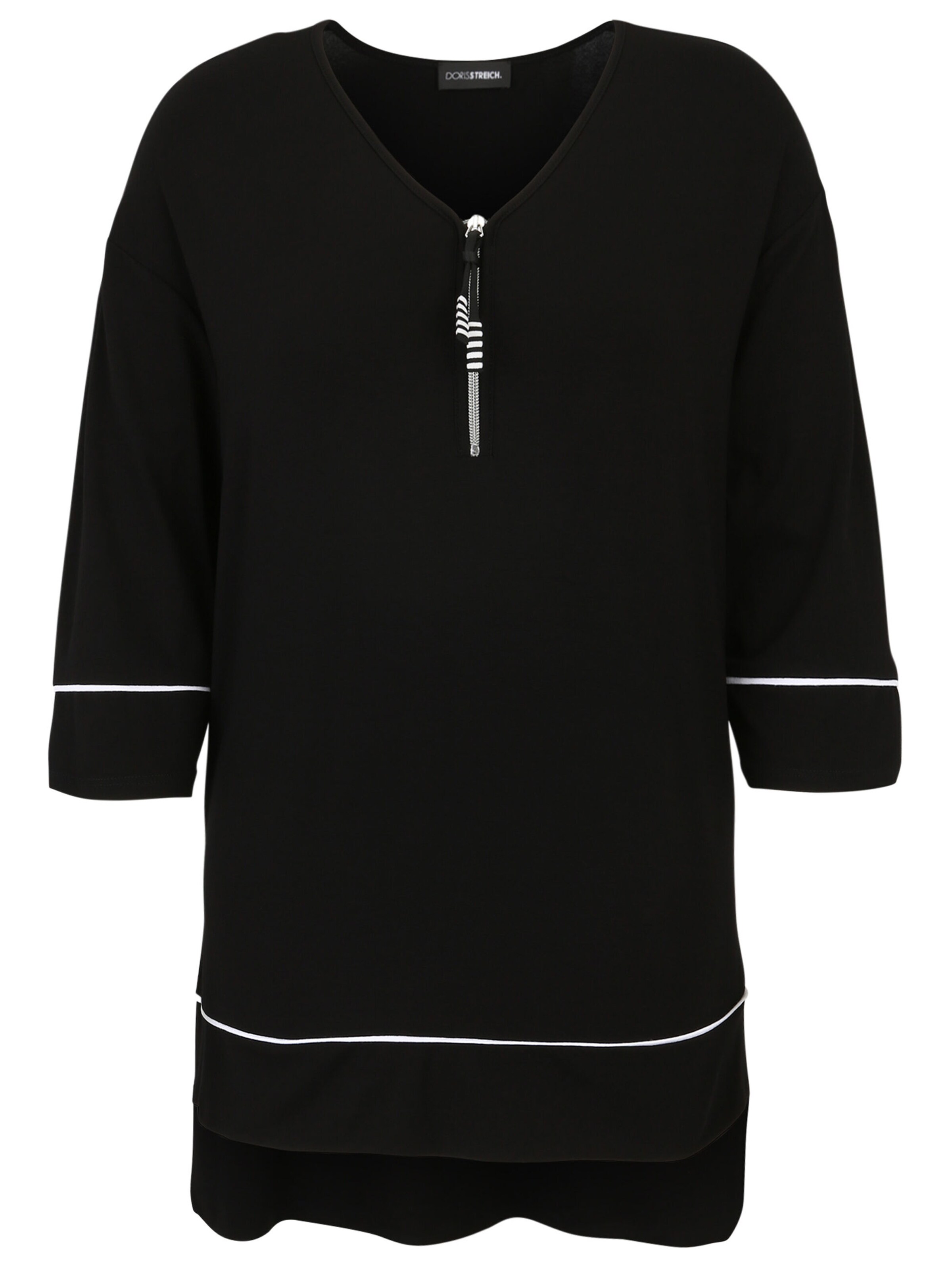 Doris Streich Shirt in Schwarz: Vorderseite