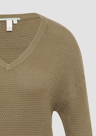Pullover di QS in verde