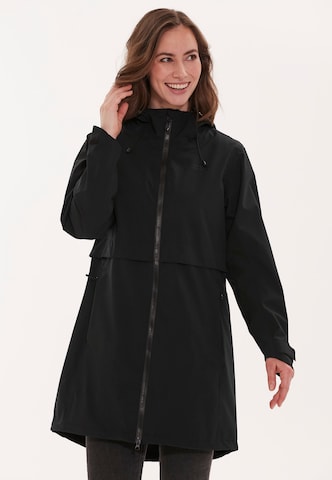 Weather Report Winter Parka 'Dayton' in Black: front