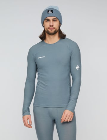 MAMMUT Shirt in Blau: Vorderseite