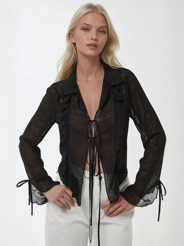 Hiccup - Blusa em preto: frente
