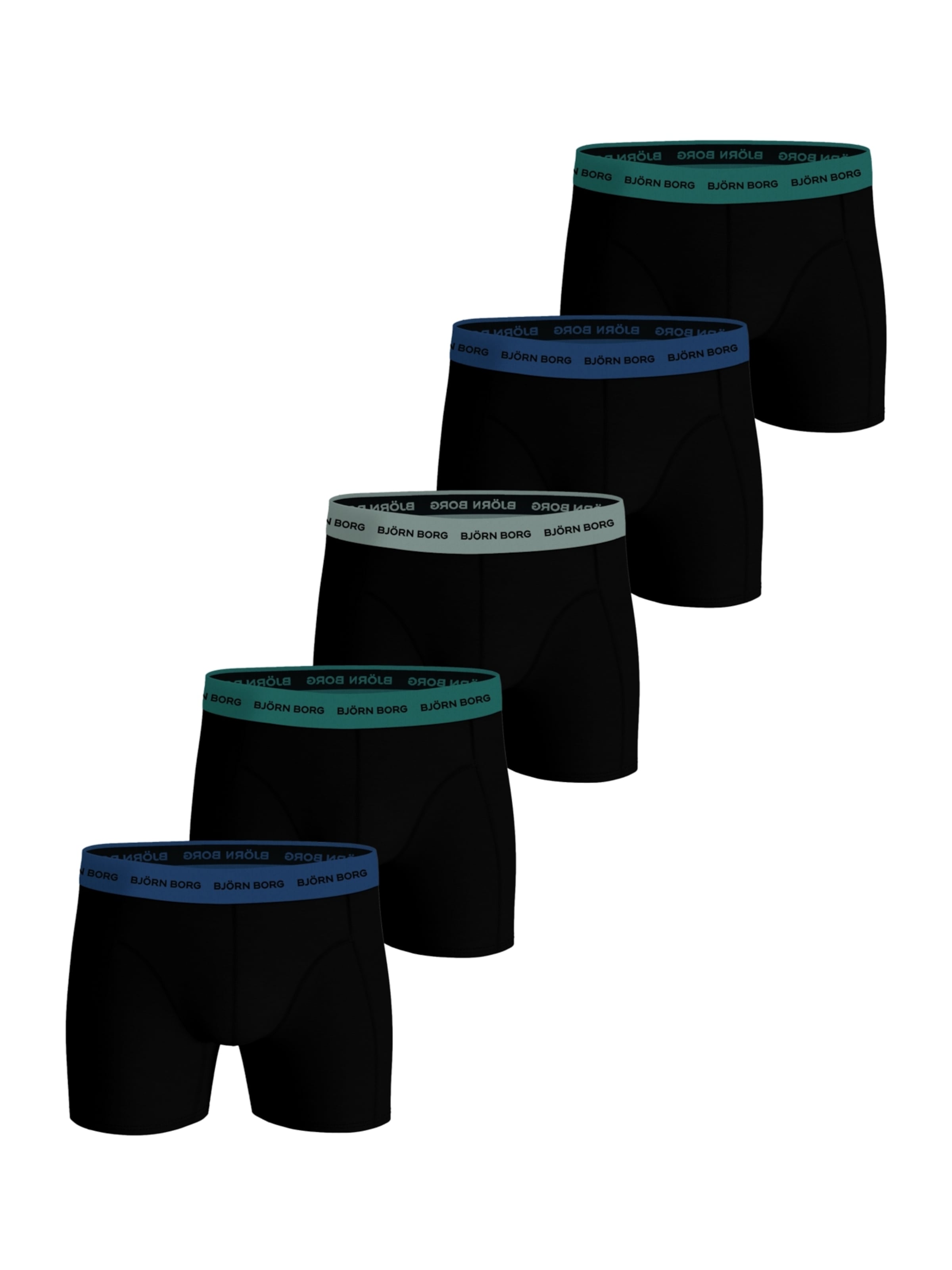 BJÖRN BORG Boksershorts i sort: forside