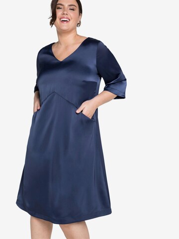 SHEEGO Cocktail Dress in Blue