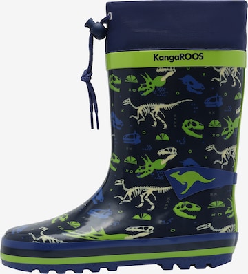KangaROOS Rubber Boots in Blue: front