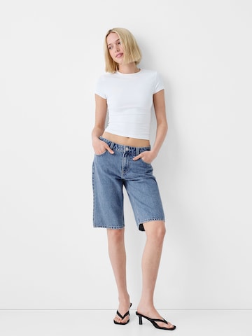 Bershka Regular Jeans in Blue