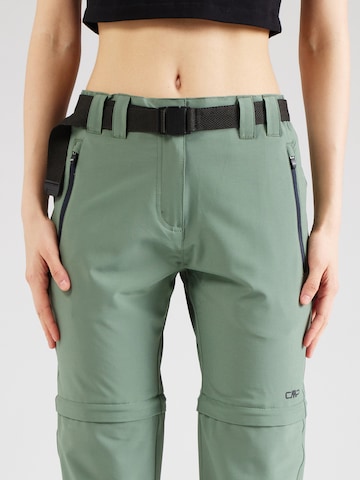 CMP - regular Pantalón de montaña en verde