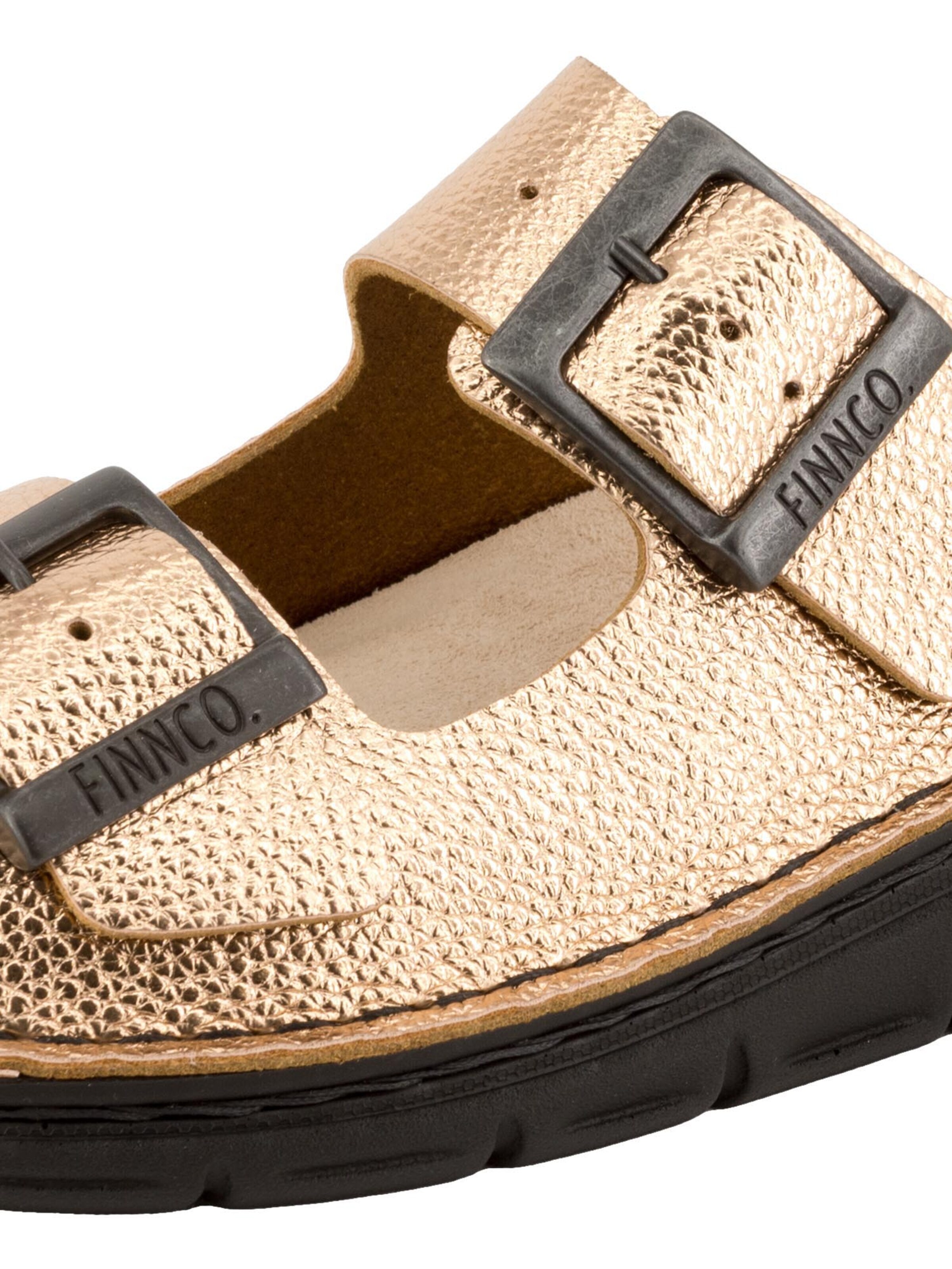 Finn Comfort Muiltjes 'Cayman-S' in Bruin