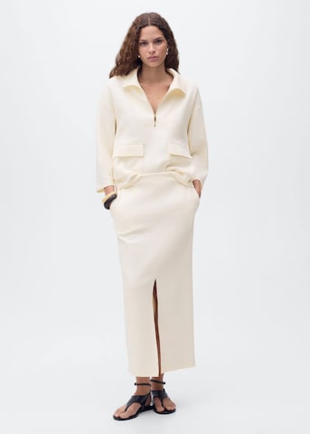 MANGO Skirt 'Johnny' in Beige