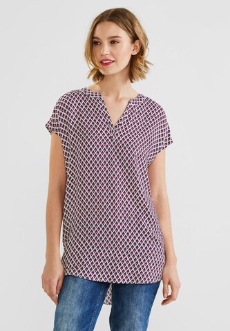 STREET ONE Blouse in Pink: front