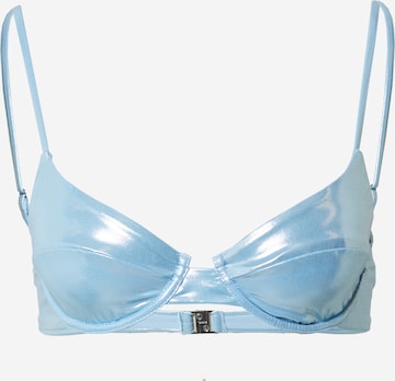 Balconnet Hauts de bikini 'Fenke' EDITED en bleu : devant