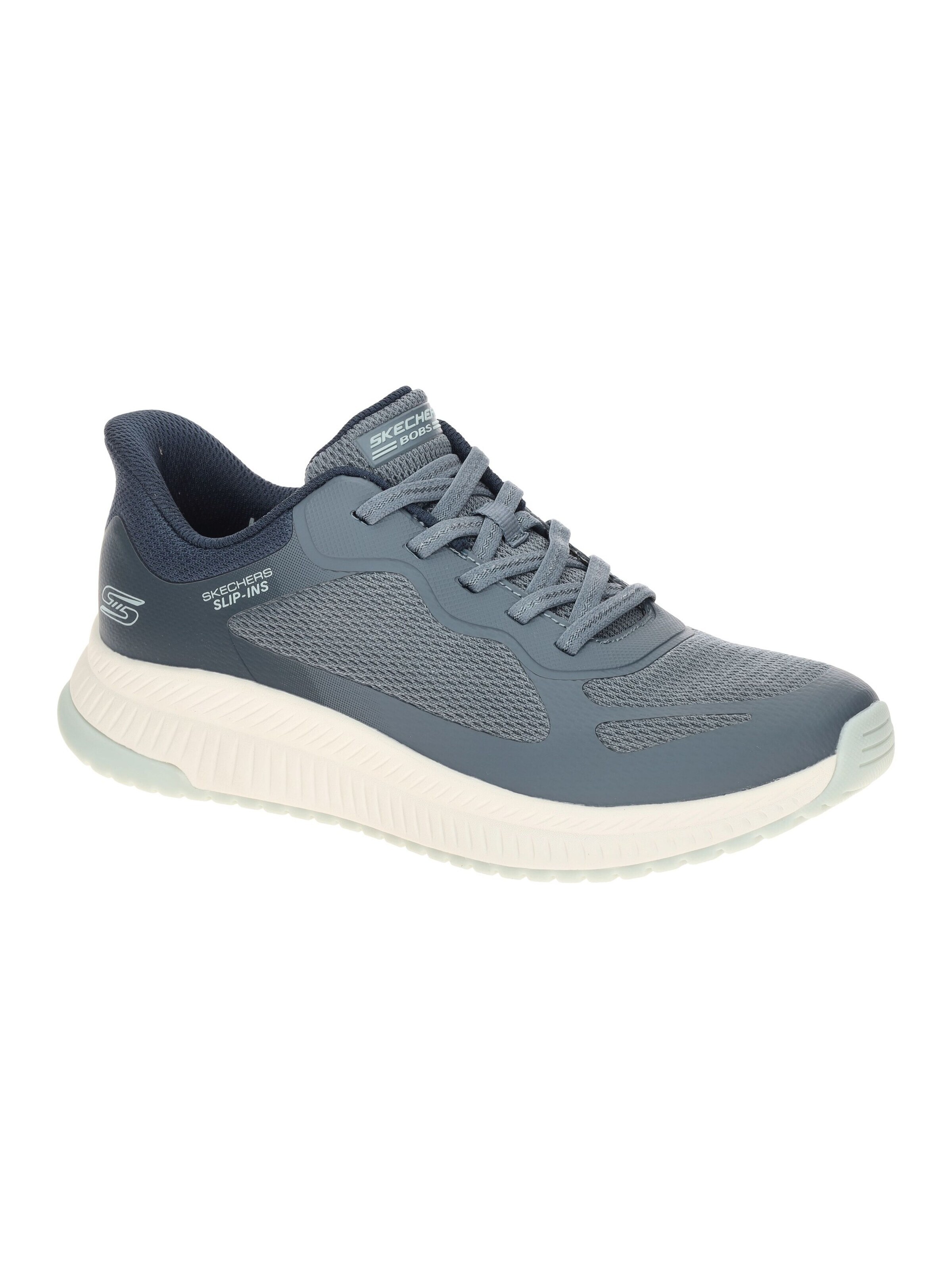 SKECHERS Slip On 'Bobs Squad 4' in Blau: Vorderseite